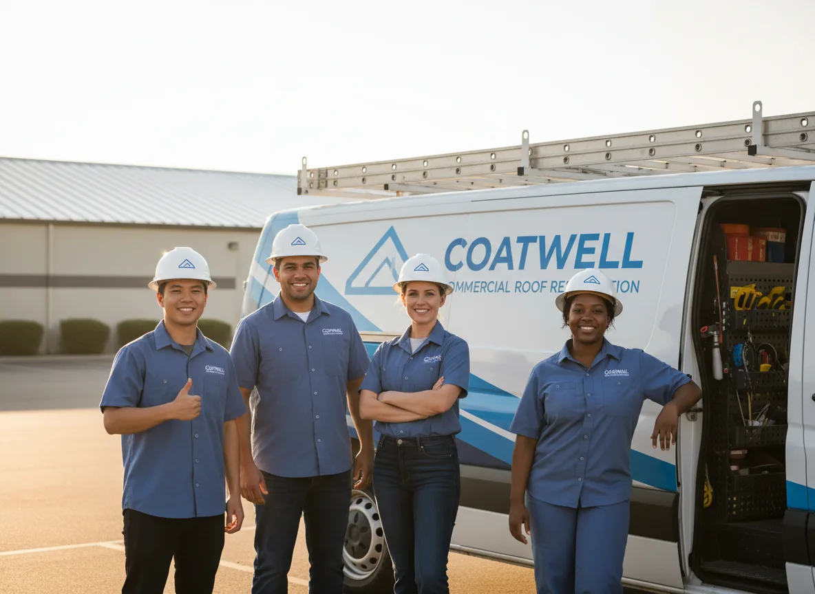 Commercial roof coating company in Bruce, MS